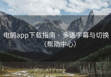 电鸽app下载指南 · 多语字幕与切换（帮助中心）
