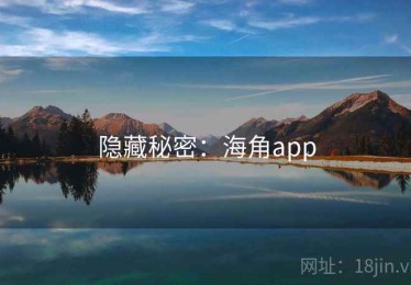 隐藏秘密：海角app
