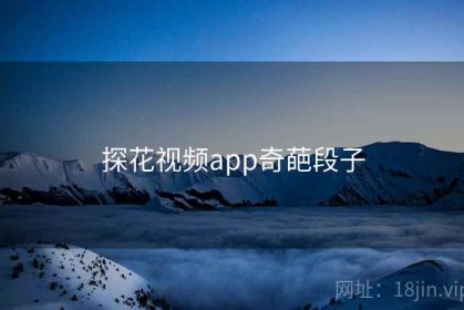 探花视频app奇葩段子